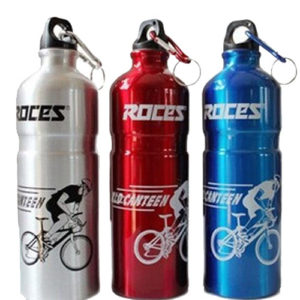 Aluminum water bottles silk screen printing