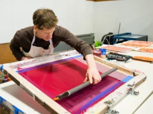 Screen Printing Process