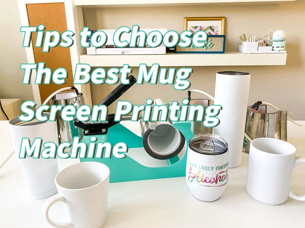 Machine de sérigraphie pour mugs