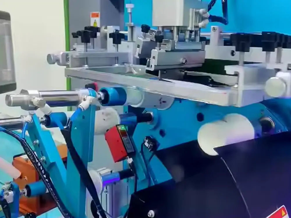 Plastic cup screen printing machines showing manual, semi-automatic, and fully automatic automation levels